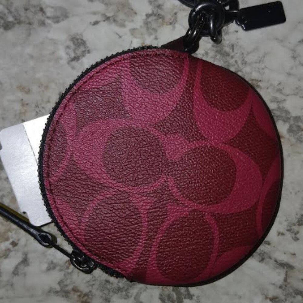 COACH Zipper Case Bag Charm/Key Chain